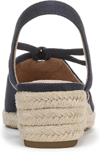 LifeStride Women's Kennedy Espadrille Wedge Sandals NW/OB