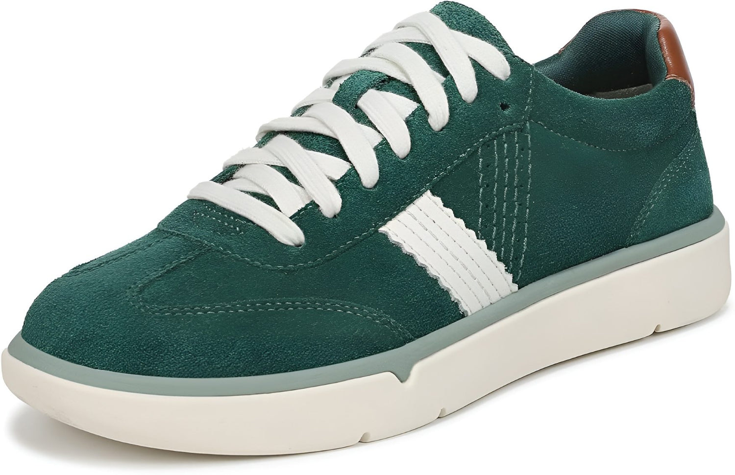 Posy Green Suede