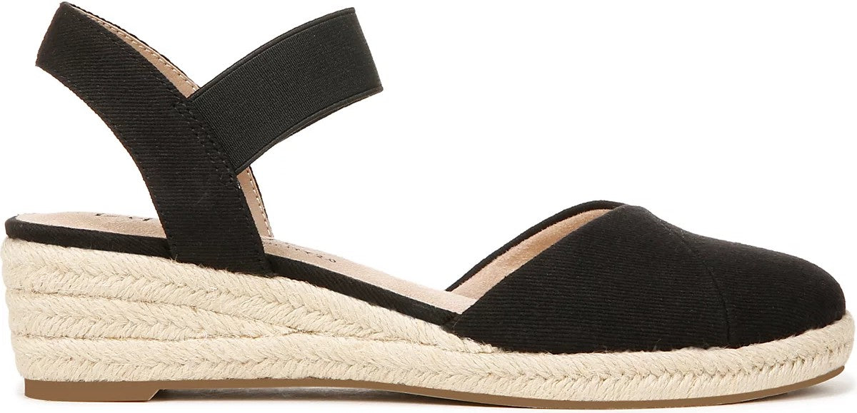 LifeStride Women's Kimmie Espadrille Wedge Sandal NW/OB