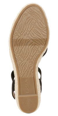 LifeStride Women's Kimmie Espadrille Wedge Sandal NW/OB