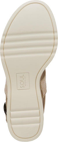 Soul By Naturalizer Women's Livia 2 Slingback Wedge Sandals NW/OB