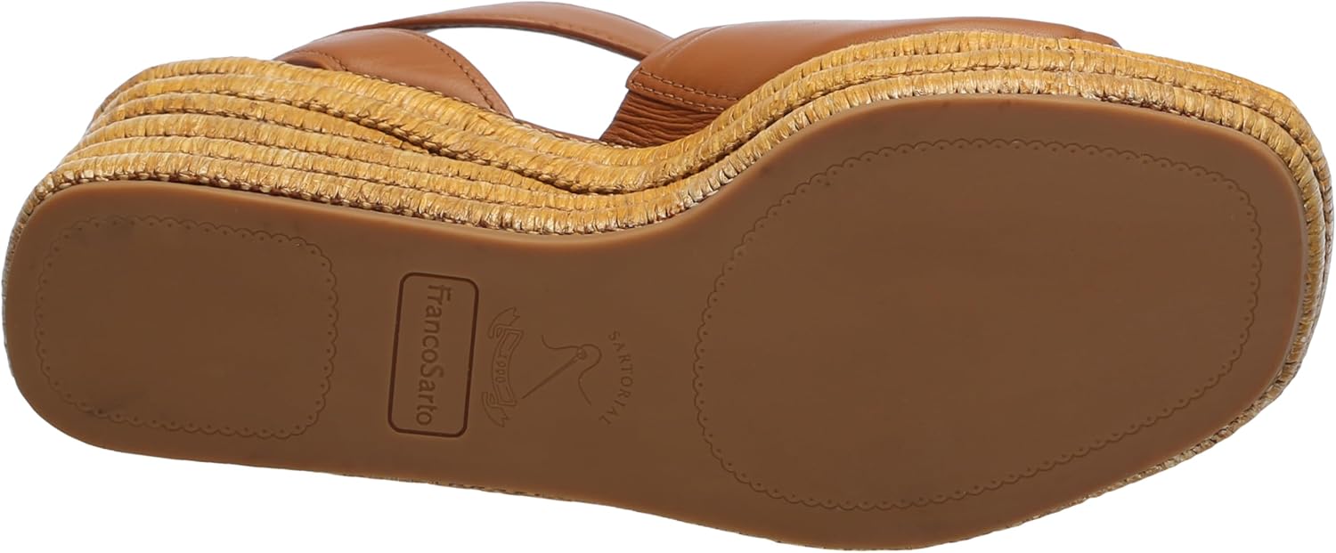 Franco Sarto Women's L-Toni Espadrille Wedge Sandals NW/OB