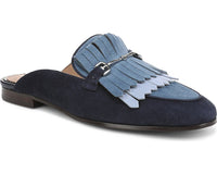 Blue Multi Suede
