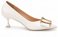 C. Paravano Women's Olivia Metal Tie Pumps NW/OB