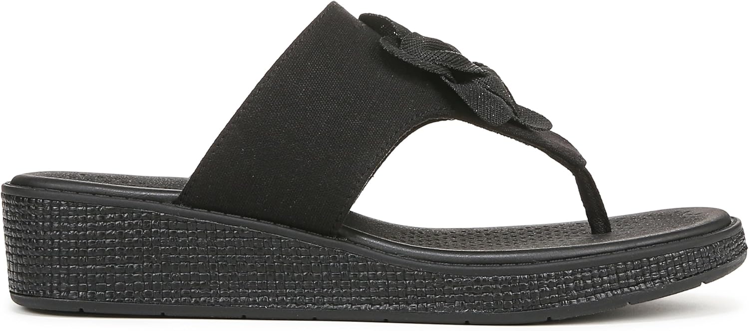 Bzees For Lifestride Women's Bloom Wedge Sandal NW/OB