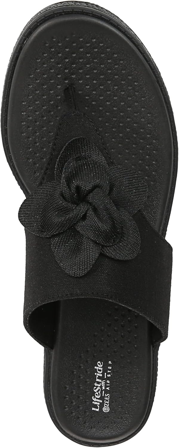 Bzees For Lifestride Women's Bloom Wedge Sandal NW/OB