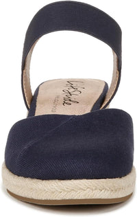 LifeStride Women's Kimmie Espadrille Wedge Sandal NW/OB