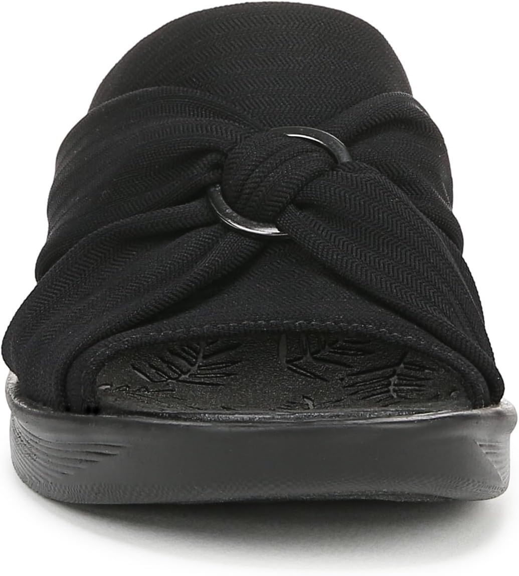 Bzees For Lifestride Womens Serenade Slide Wedge Sandal NW/OB
