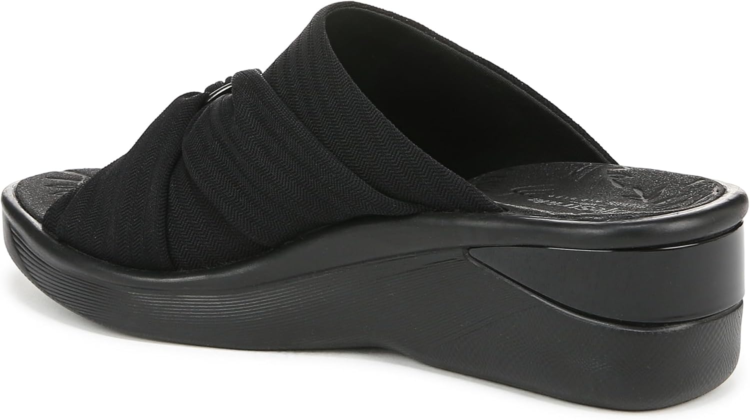 Bzees For Lifestride Womens Serenade Slide Wedge Sandal NW/OB