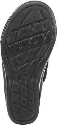 Bzees For Lifestride Womens Serenade Slide Wedge Sandal NW/OB