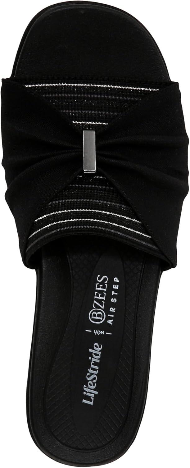 Bzees for LifeStride Women's Paradise Slide Sandal NW/OB