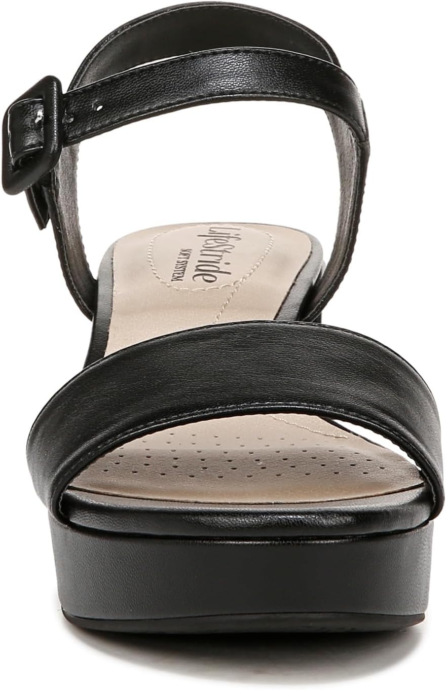 LifeStride Women's Rhythmn Block Heel Sandals NW/OB