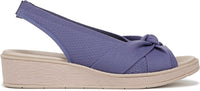 BZees for LifeStride Women's Bell Slingback Wedge Sandals NW/OB