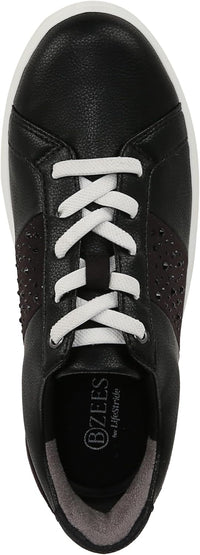 BZees Womens Happy Friday Lace up Sneaker NW/OB