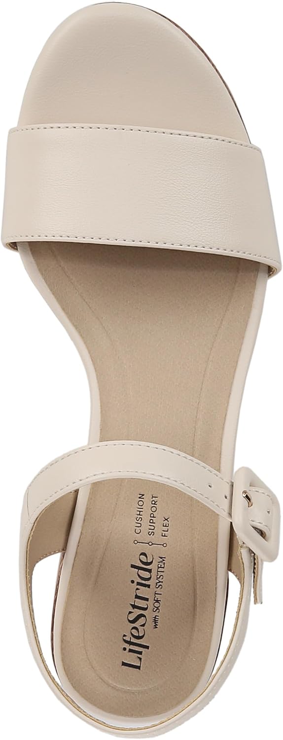 LifeStride Women's Rhythmn Block Heel Sandals NW/OB
