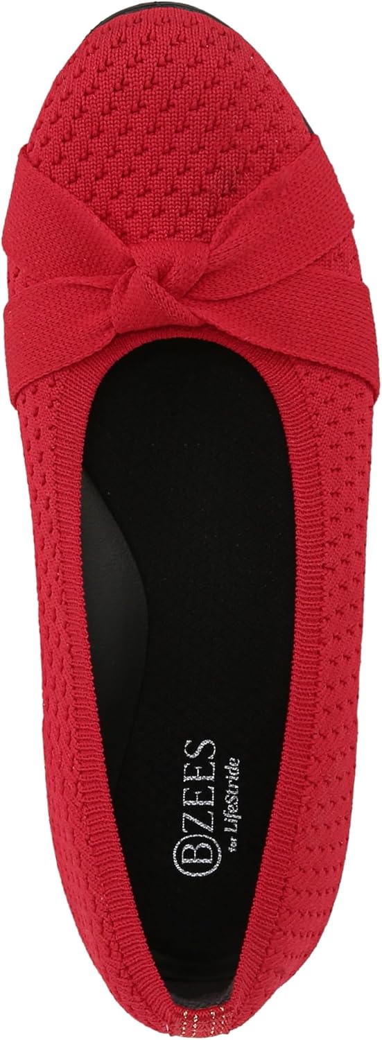 Bzees for LifeStride Women's Kissed Ballet Flat NW/OB