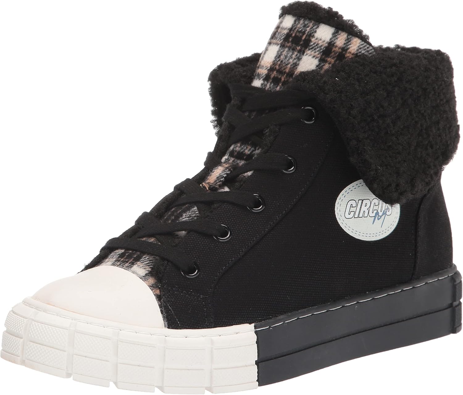 Black Canvas Plaid