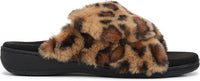 Vionic Women's Relax II Faux Fur Slippers NW/OB