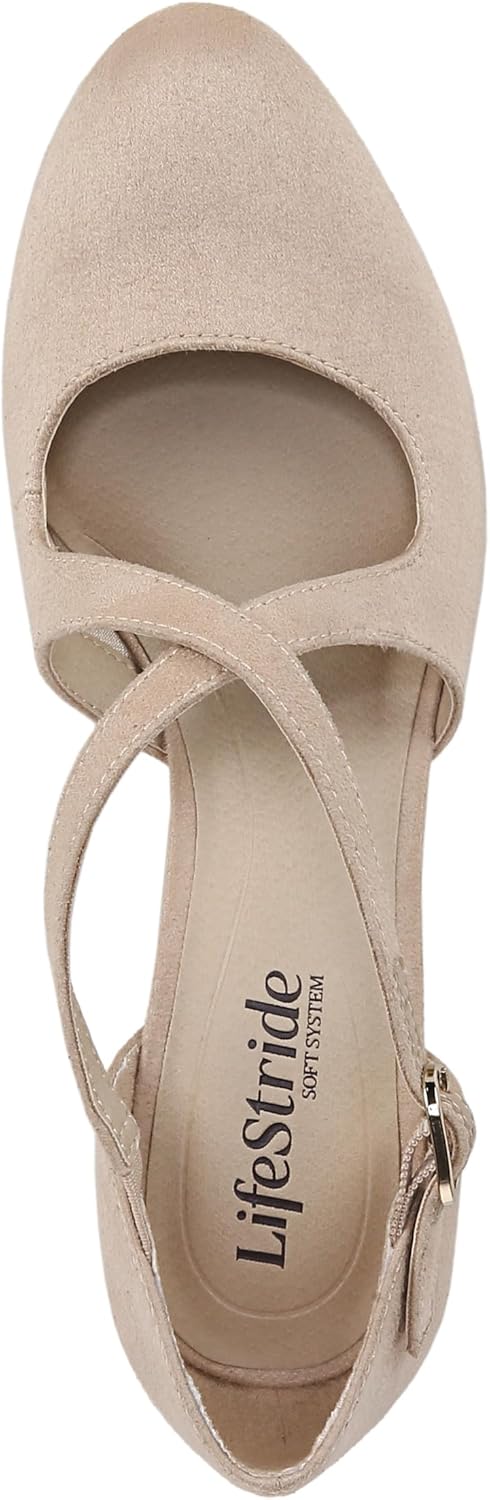 LifeStride Women's Tracy Strappy Block Heel Pump NW/OB