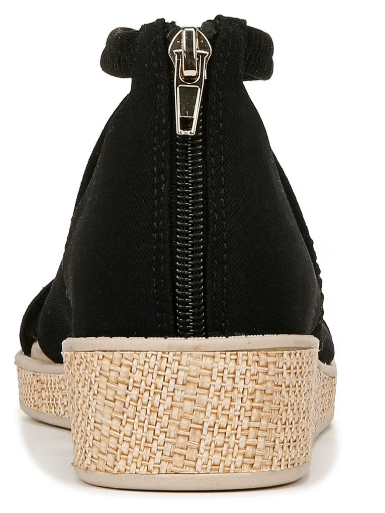 BZees Women's Bali Sand Strappy Wedge Sandals NW/OB
