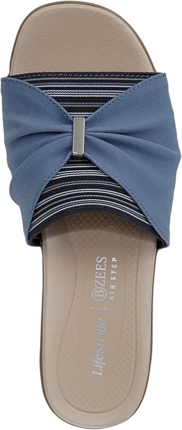 Bzees for LifeStride Women's Paradise Slide Sandal NW/OB