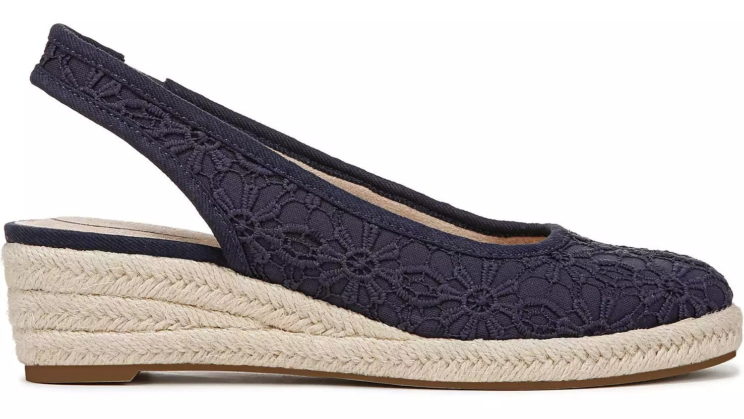 LifeStride Women's Kayden Espadrille Wedge Sandal NW/OB