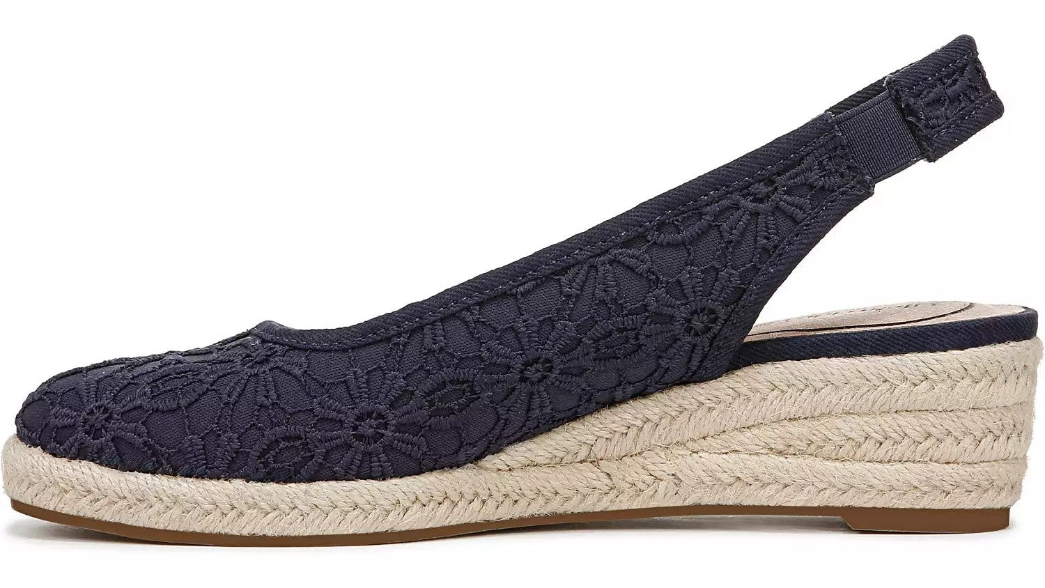 LifeStride Women's Kayden Espadrille Wedge Sandal NW/OB