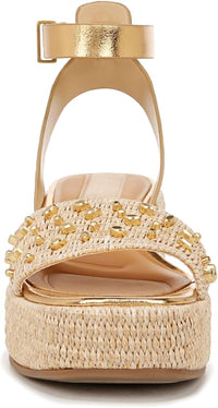 Franco Sarto Terry 3 Women's Wedge Sandals NW/OB
