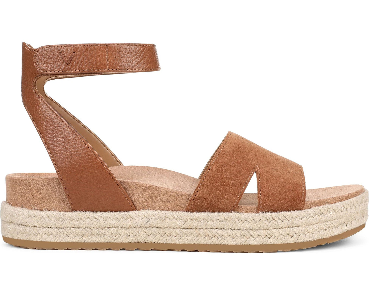 Vionic Women's Yucca Ankle Wrap Platform Espadrille Sandals NW/OB