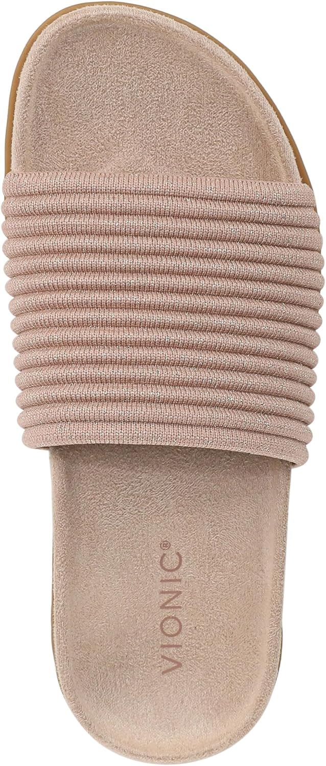 Vionic Women's Evie Knit Slide Sandal NW/OB