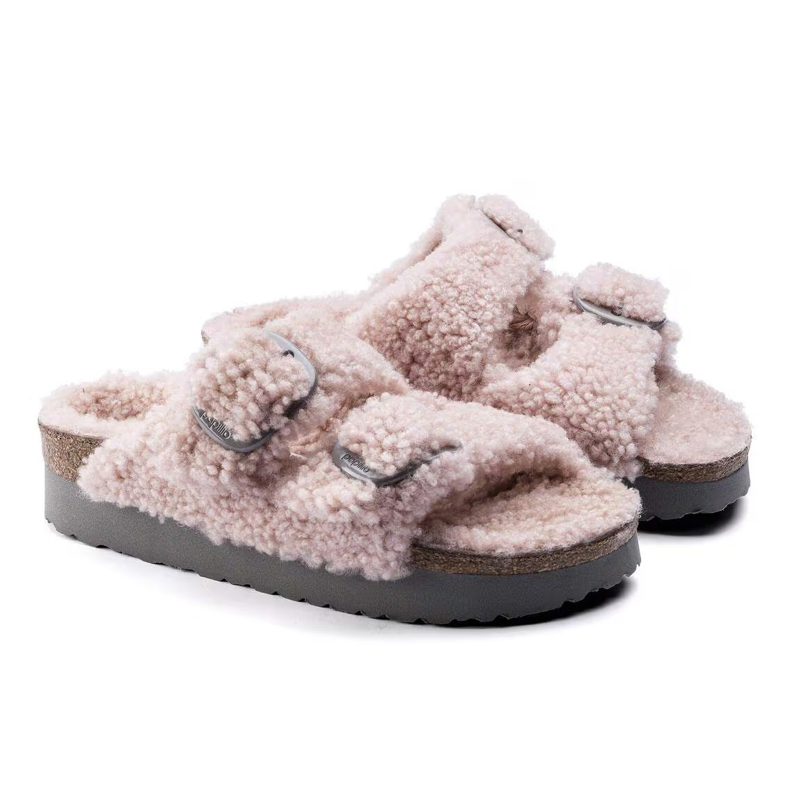 Birkenstock Arizona Big Buckle Shearling Women's Sandals NW/OB