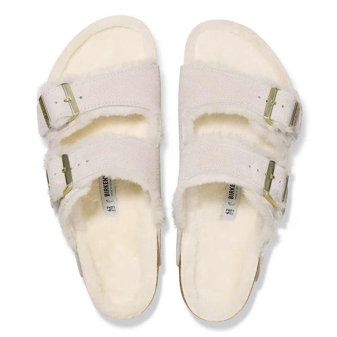 Birkenstock Arizona Shearling Women's Sandals NW/OB