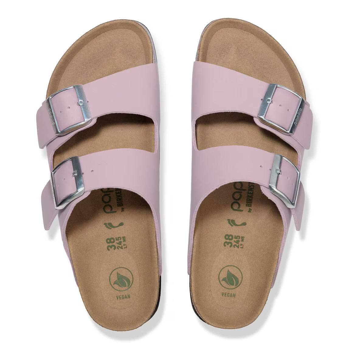 Papillio by Birkenstock Arizona PAP Flex Platform Vegan Sandals NW/OB