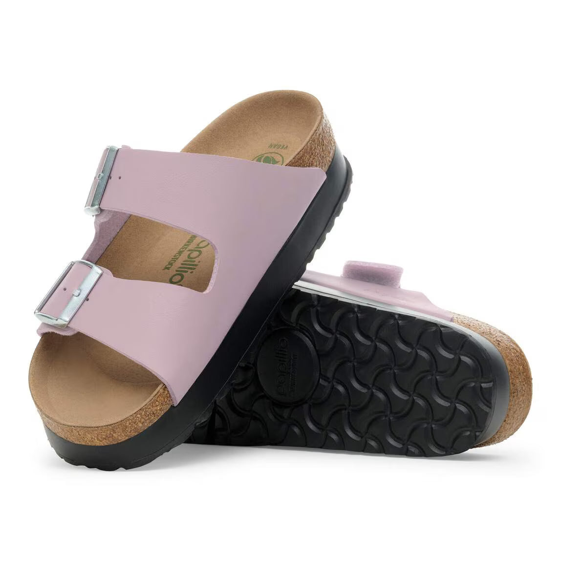 Papillio by Birkenstock Arizona PAP Flex Platform Vegan Sandals NW/OB