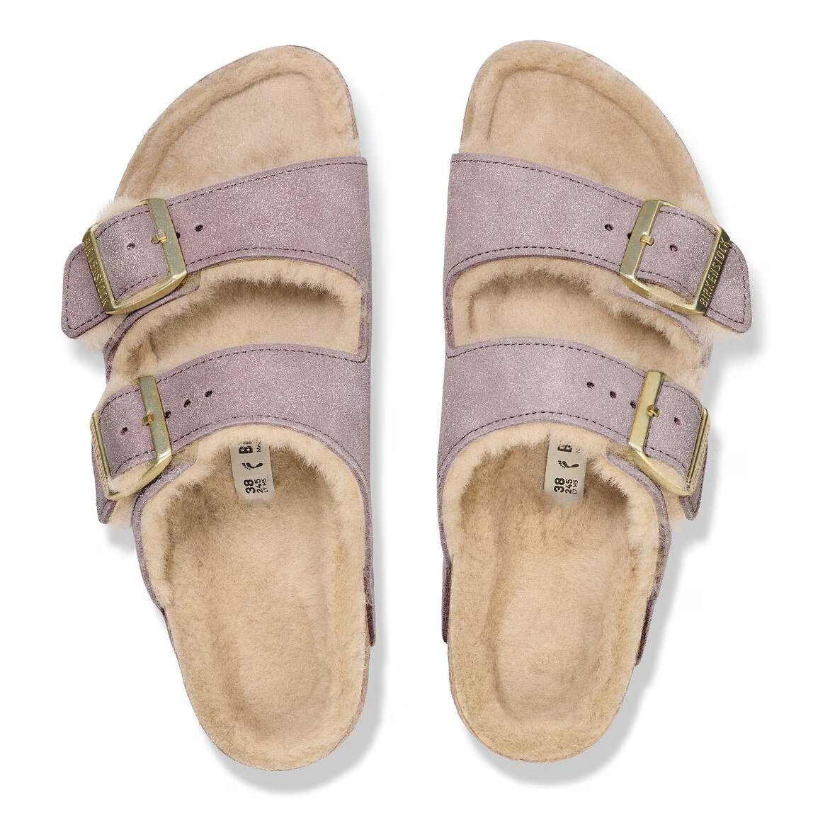 Birkenstock Arizona Shearling Women's Sandals NW/OB