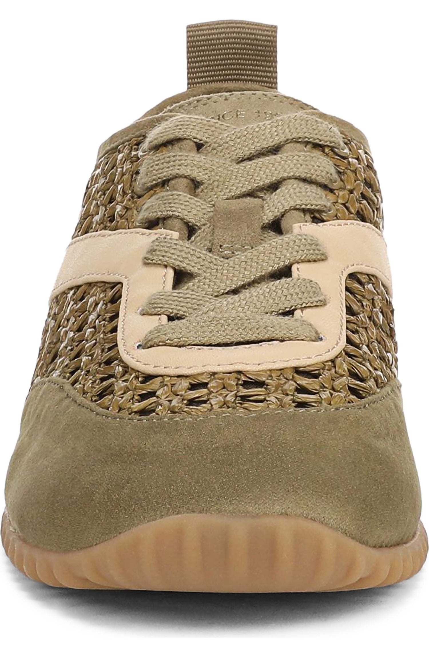 Franco Sarto Women's Hollis 2 Woven Raffia Lace Up Sneaker NW/OB