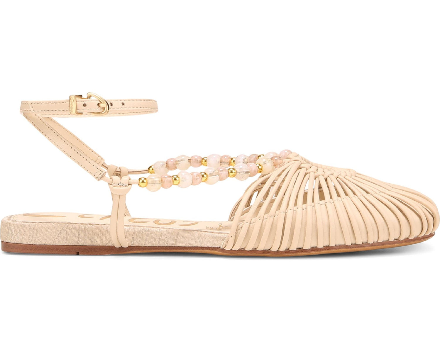 Circus NY by Sam Edelman Women's Kassie Ankle Strap Flat NW/OB
