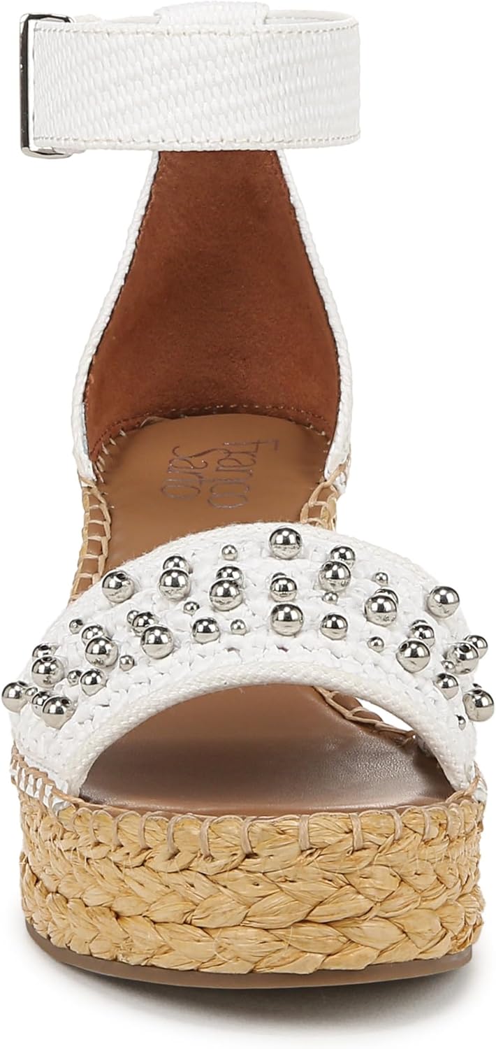 Franco Sarto Women's Clemens 7 Espadrille Wedge Sandal NW/OB