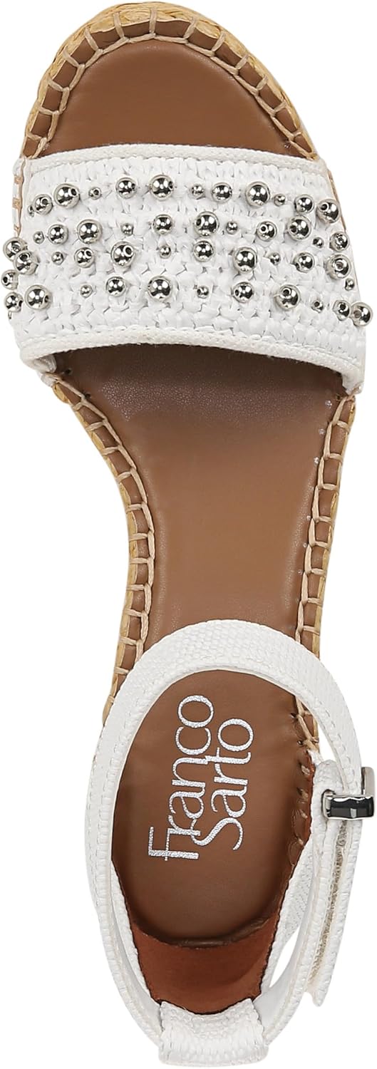 Franco Sarto Women's Clemens 7 Espadrille Wedge Sandal NW/OB