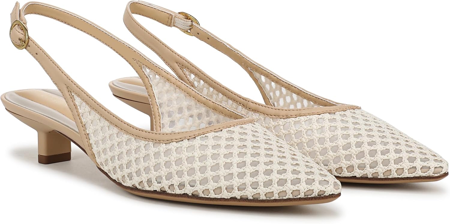 Franco Sarto Women's Pura 2 Slingback Heels NW/OB