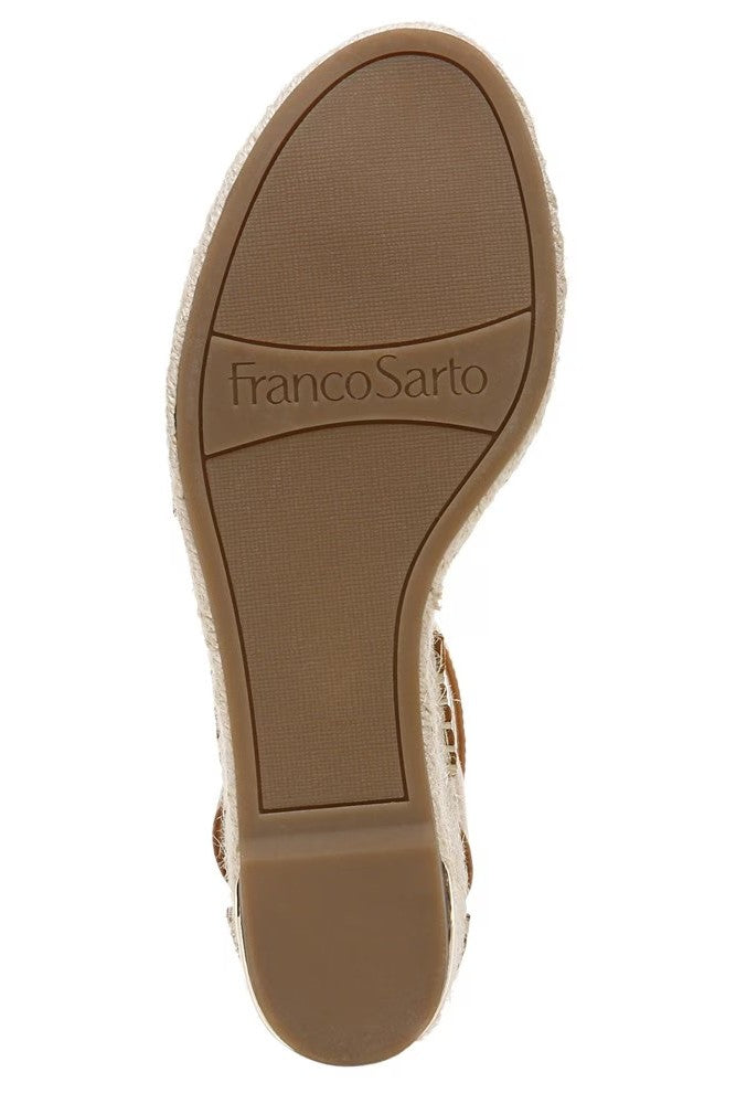 Franco Sarto Women's Callia Open Toe Wedge Sandal NW/OB
