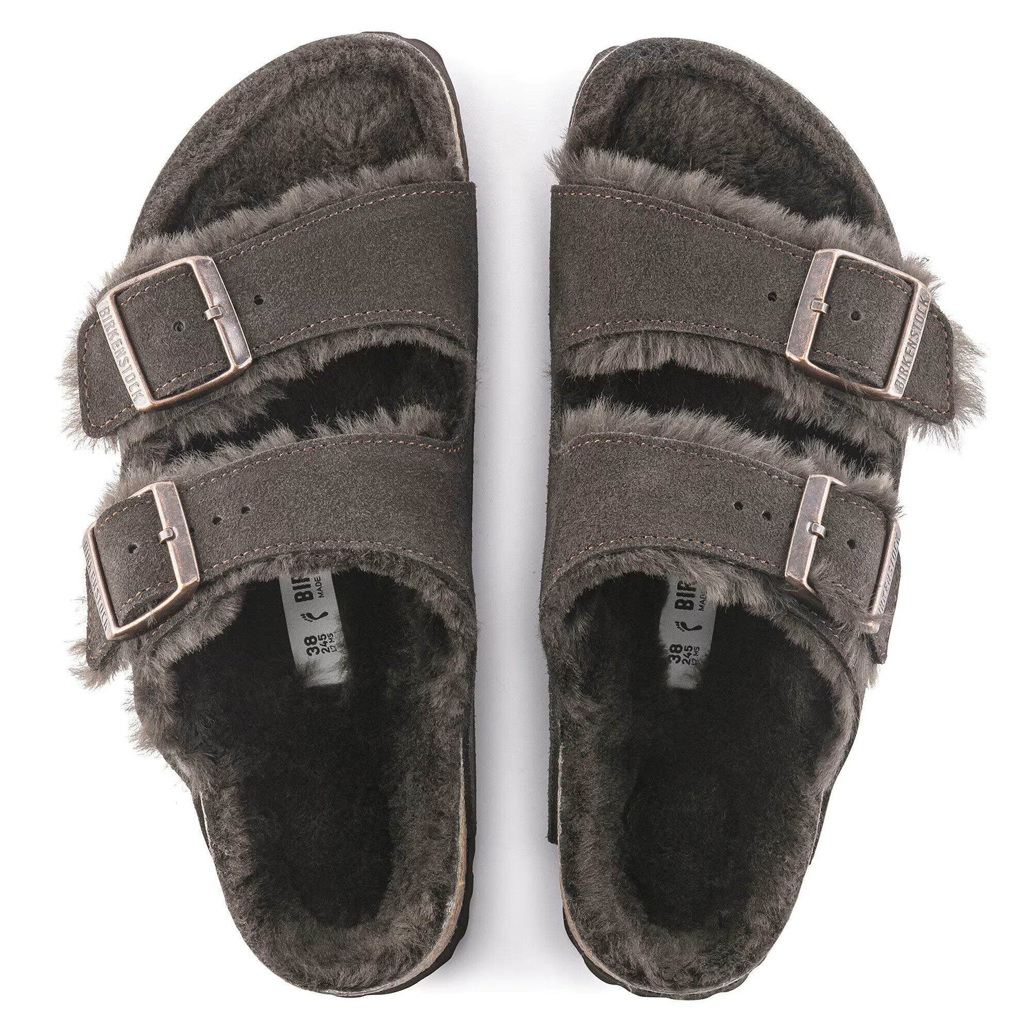 Birkenstock Arizona Shearling Unisex Sandals NW/OB