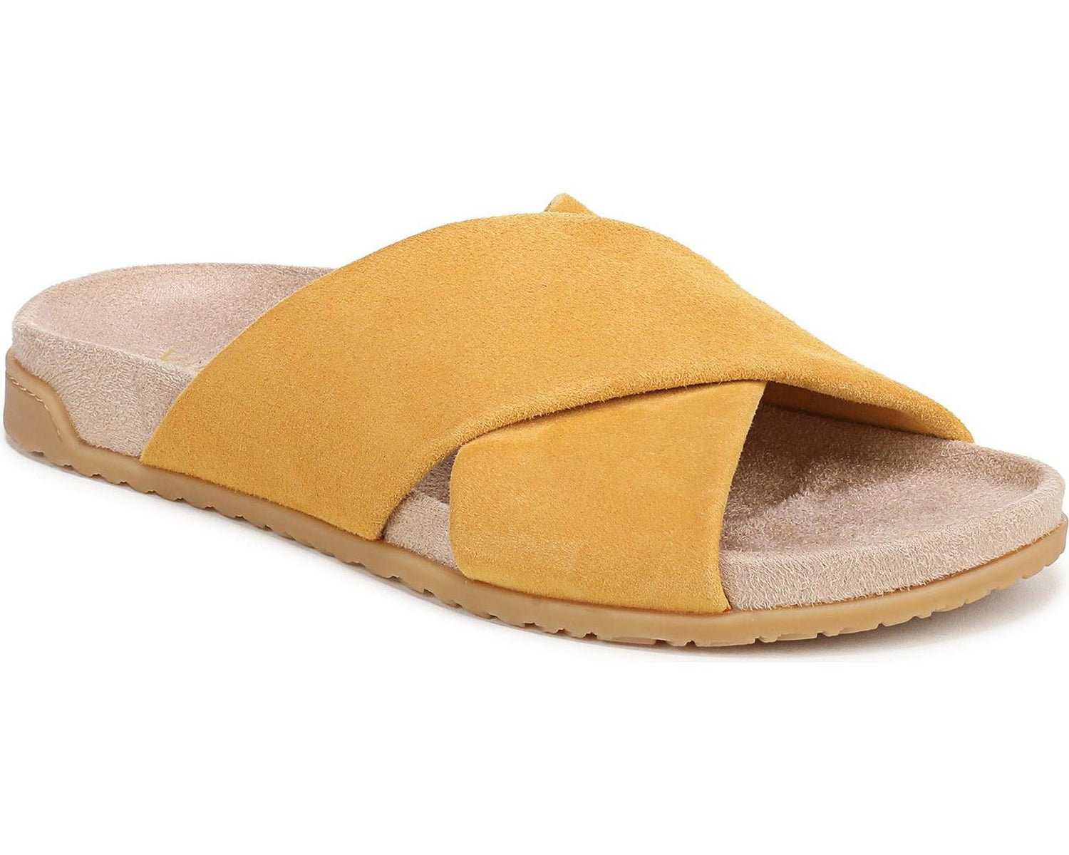 Amber Yellow Suede