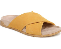 Amber Yellow Suede