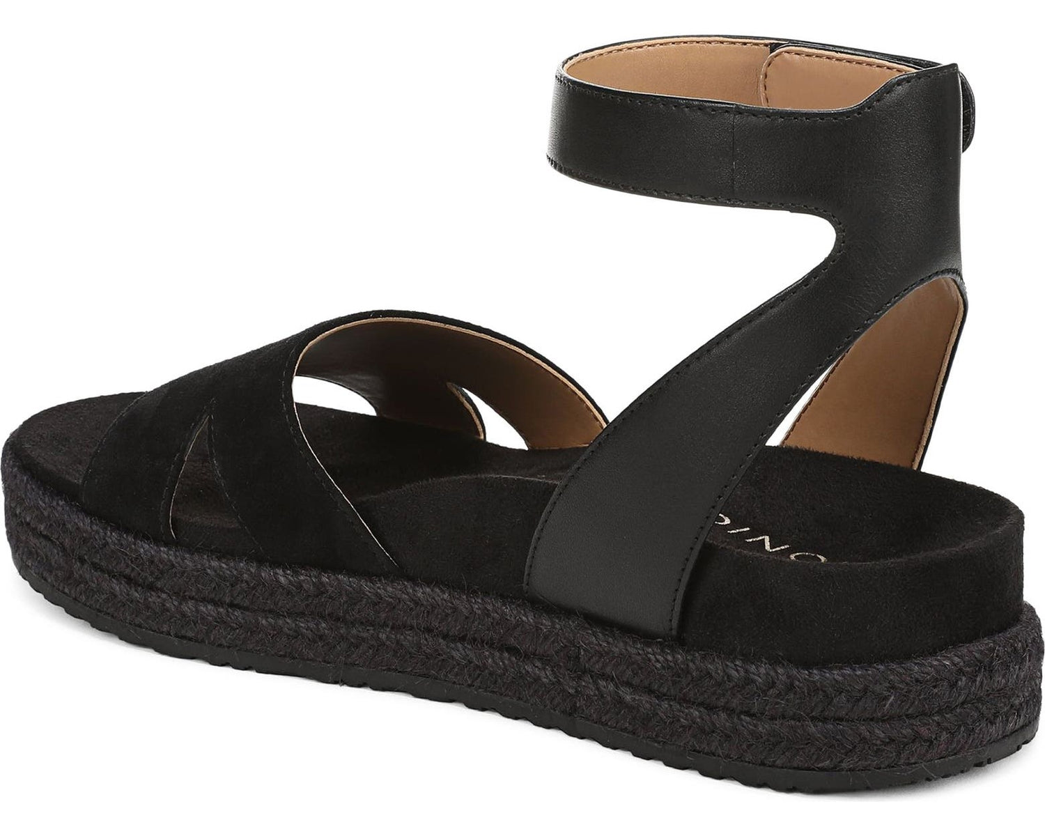 Vionic Women's Yucca Ankle Wrap Platform Espadrille Sandals NW/OB
