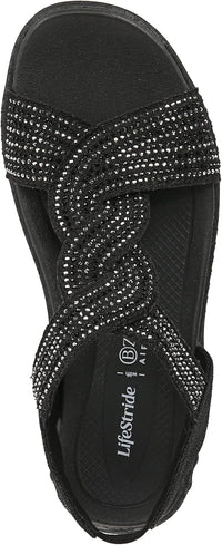 Bzees For Lifestride Women's Lilly Bright Strappy Sandal NW/OB