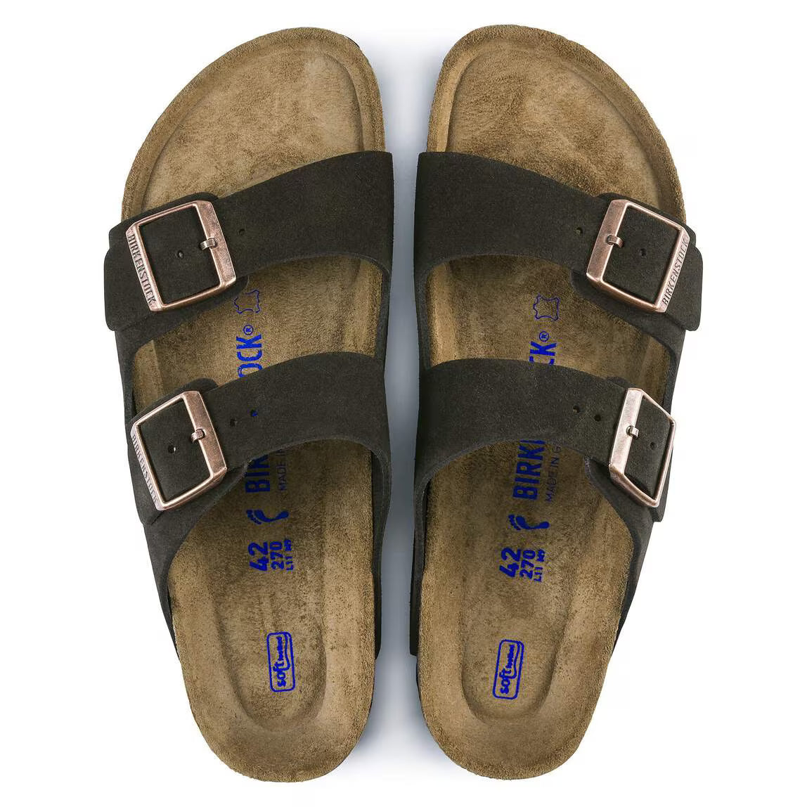 Birkenstock Arizona Soft Footbed Men's Sandals NW/OB