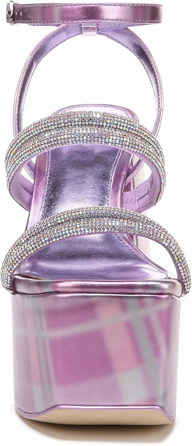 Circus NY by Sam Edelman Women's Mila Jewel Ankel Strap Platforms NW/OB