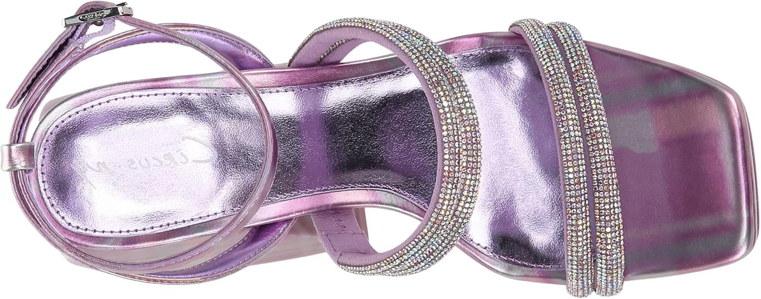 Circus NY by Sam Edelman Women's Mila Jewel Ankel Strap Platforms NW/OB