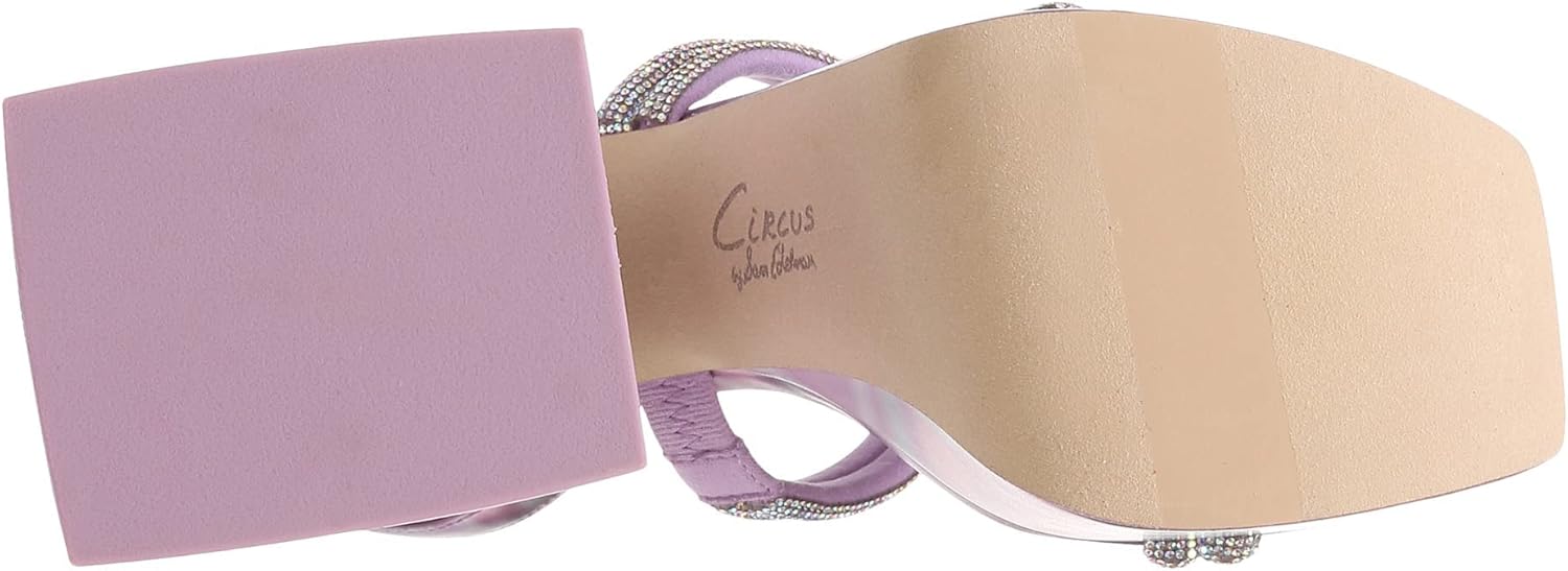 Circus NY by Sam Edelman Women's Mila Jewel Ankel Strap Platforms NW/OB